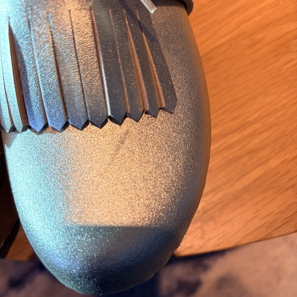 Bryr Zoe with Kilt, Platform size 8 in White Gold - NWOT - size 38 / 8 - Picture 8 of 8